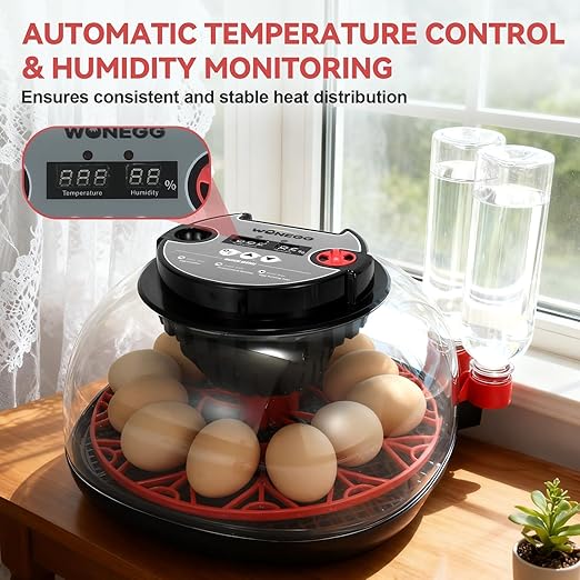 2nd Gen - 12 Egg Automatic Incubator, Two-Stage Humidity - Image 5