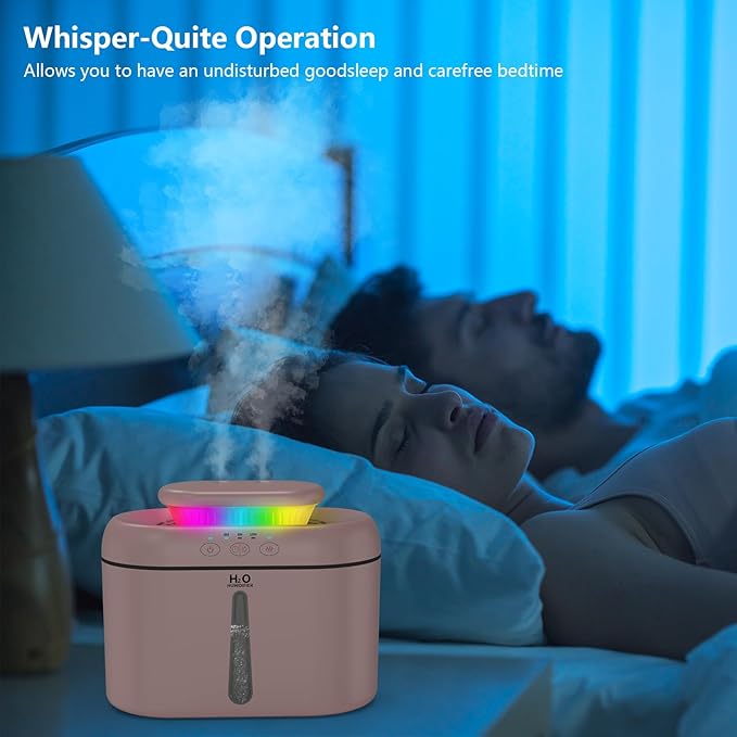 SZO Humidifiers for Bedroom, 2.5L Capacity, Auto Shut-Off, 16 dB Quiet - Image 5