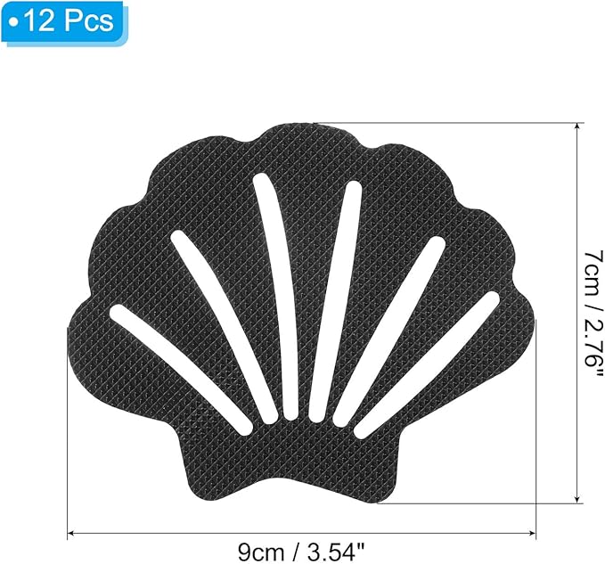 PATIKIL 12 Pcs Non Slip Bathtub Stickers, Anti Slip Shower Stickers Bathroom - Image 2