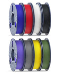 250g Matte PLA Filament 1.75mm Bundle, SUNLU 3D Printer Filament Bundle by YOOPAI