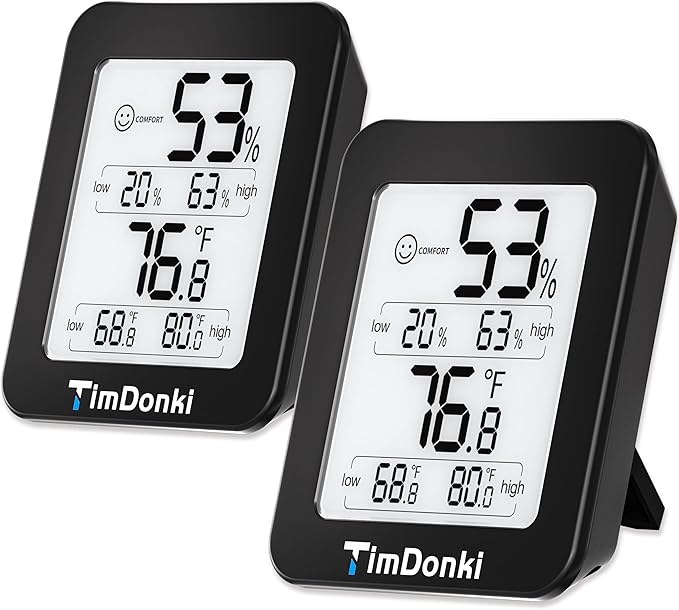 Digital Hygrometer with Max and Min Records 10s Fast Refresh by Unknown