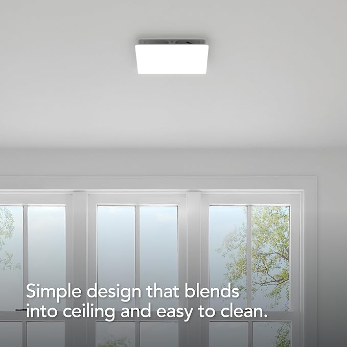 EVOLVE Premium Bathroom Exhaust Fan w/Continuous Run, 50-80-110 Selectable CFM - Image 6