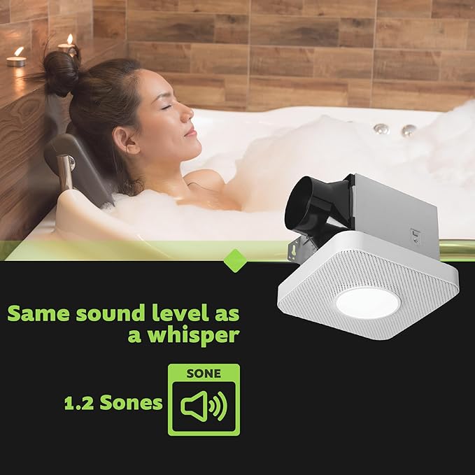 Homewerks 7130-40-BT DC Bathroom Fan - Image 6