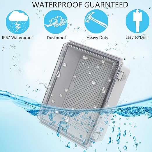 Waterproof Junction Box, ABS Plastic Electrical Box - Image 2