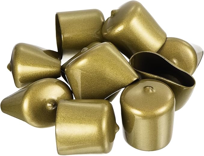 uxcell 20pcs Rubber End Caps 31mm ID Vinyl Round Tube Bolt Cap Cover Thread - Image 4