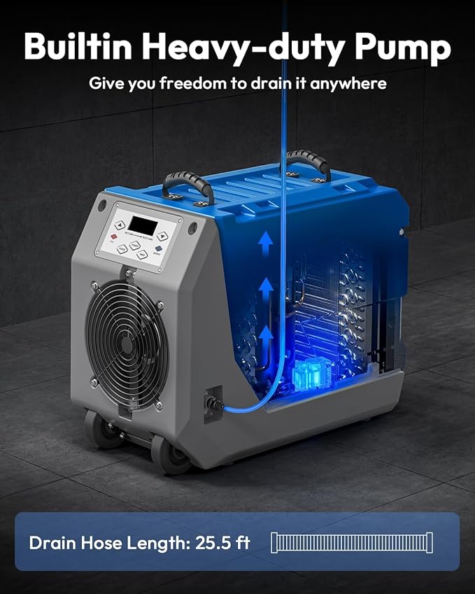 LUKO 180 PPD Commercial Dehumidifier - Image 4