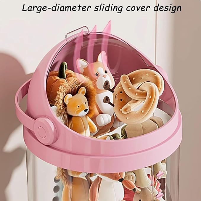 Rotating Toy Storage Tower, 2025 New Tube Storage - Image 4