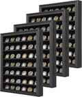 Jinchuan Military Challenge Coin Display Case 4 Pack Lockable Cabinet Rack by Jinchuan