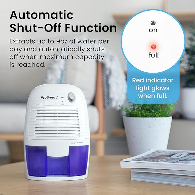 Pro Breeze Dehumidifiers for Home, 215sqft Small Dehumidifiers for Room - Image 4