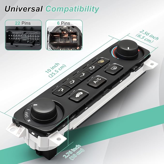 79600-S84-A21ZA A/C Control Panel Compatible - Image 2