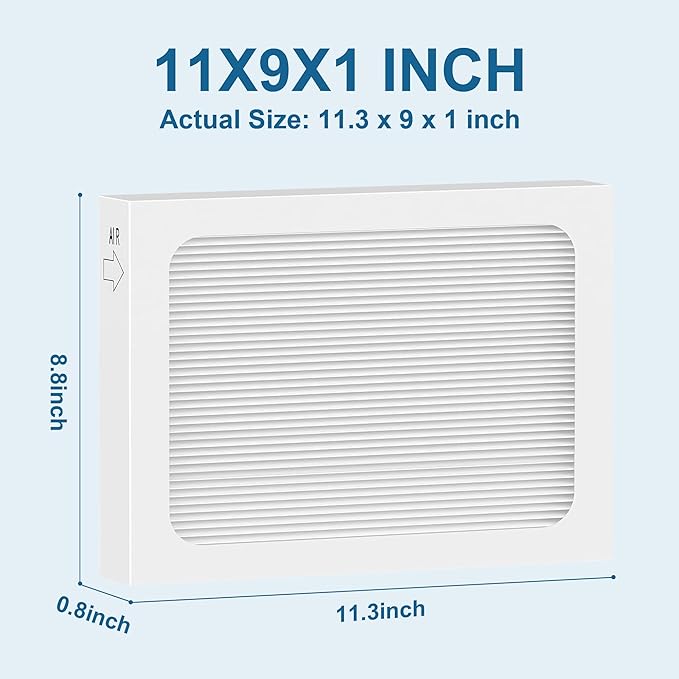 9 x 11 x 1 Air Filter for Santa Fe Compact70 Dehumidifier Ultra70 Element - Image 2