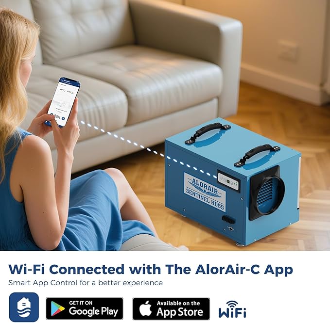 ALORAIR Wi-Fi Crawlspace Dehumidifier, 113 Pint - Image 3
