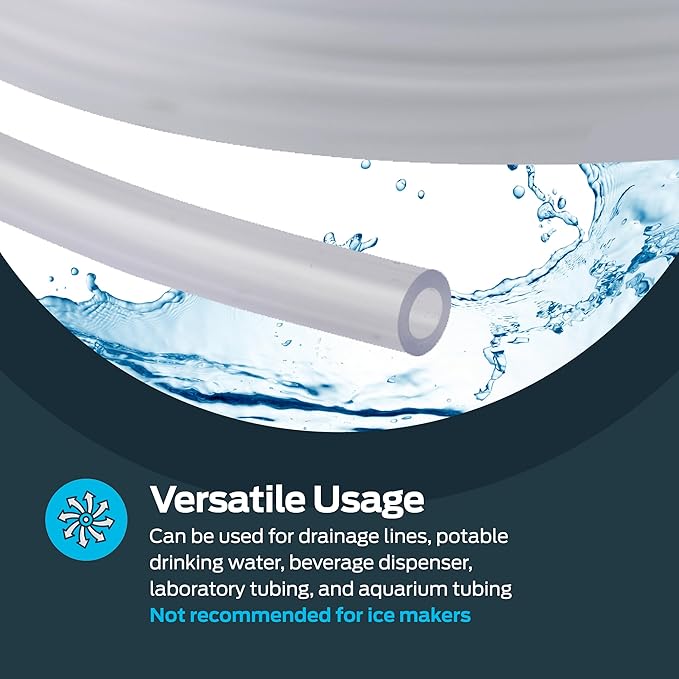 Eastman 3/16 Inch ID PVC Clear Vinyl Tubing, 20 Foot Length - Image 3