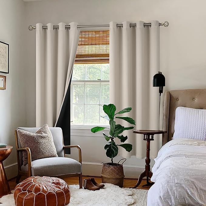 BGment Thermal Insulated 100% Blackout Curtains - Image 2