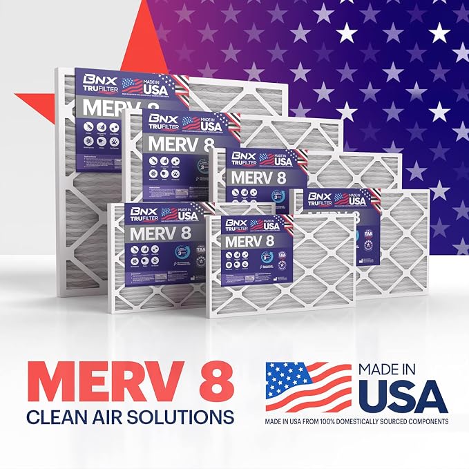 BNX TruFilter 16x20x1 Air Filter MERV 8 - Image 8