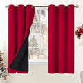 BGment Christmas 100% Blackout Curtains Thermal Insulated by BGment