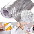 Kitchen Wallpaper Oil Proof Sticker Aluminum Foil Backsplash Self-Adhesive by Beminh