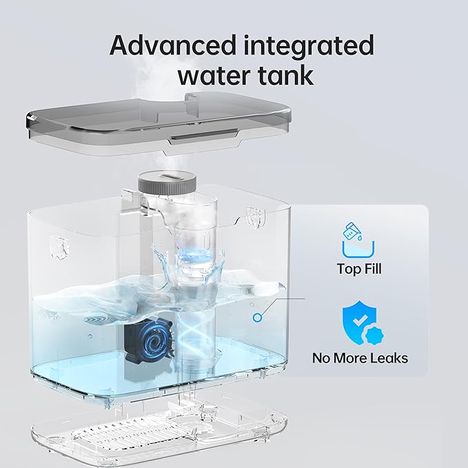Humidifiers for Bedroom, Top Fill 4L Supersized Cool Mist Humidifier - Image 7