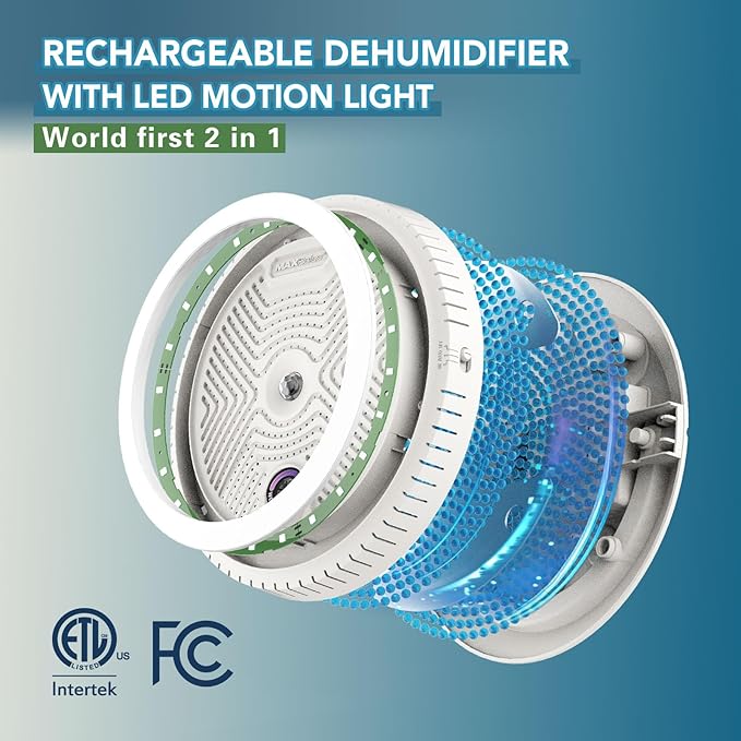 2-in-1 Rechargeable Dehumidifier - Image 2