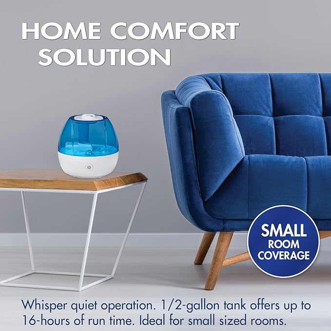 Thera|Care Cool Mist Ultrasonic Humidifier | - Image 3