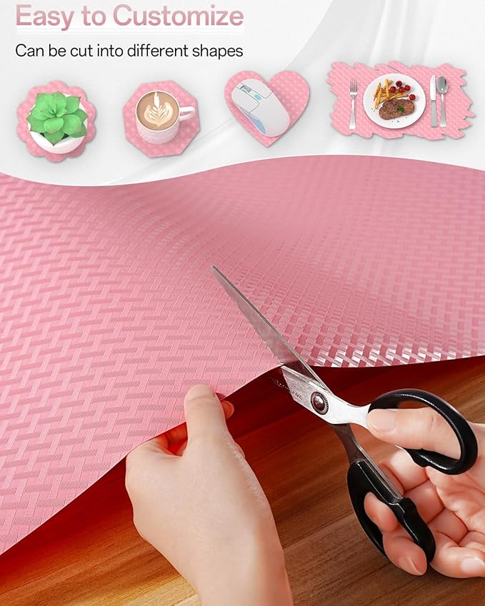Shelf and Drawer Liner for Kitchen Cabinet, Non-Adhesive 18in x 240in - Image 6
