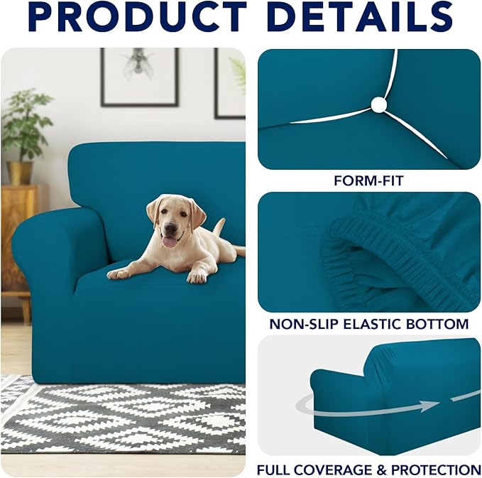 PureFit 100% Dual Waterproof Couch Cover Slipcovers - Image 4