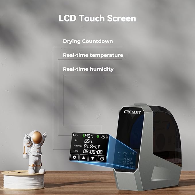 CREALITY Space Pi Filament Dryer – 360° Hot-Air Circulation, Fast Heating - Image 6