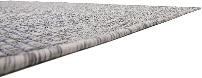 Unique Loom Collection Casual Transitional Solid Heathered Indoor/Outdoor - Image 8