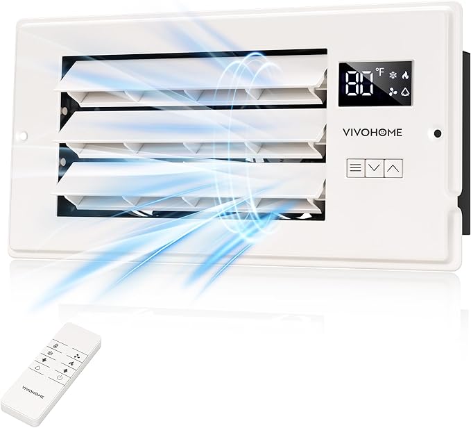 VIVOHOME 4'' x 10'' Opening Register Booster Fan by VIVOHOME
