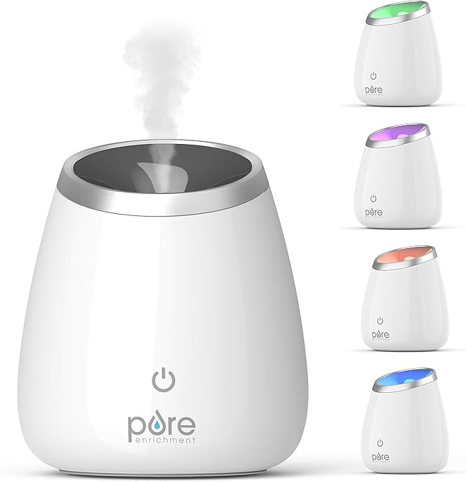 Pure Enrichment PureSpa Deluxe Ultrasonic Aromatherapy Oil Diffuser - 120ml by PureEnrichment