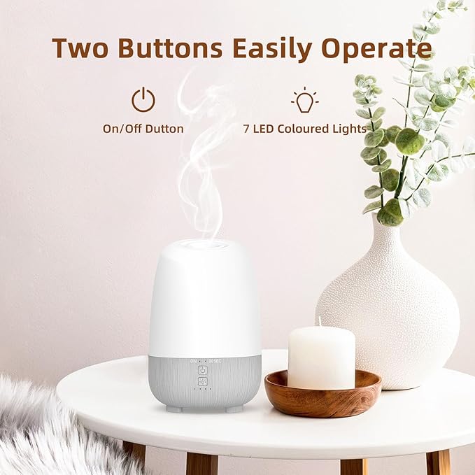 150ML Rechargeable Battery Operated Essential Oil Diffuser, Portable Cordless - Image 6