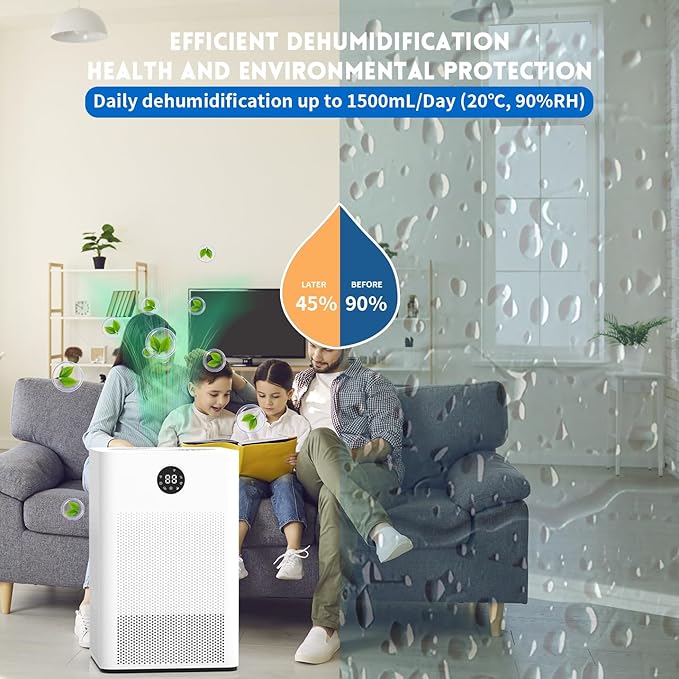HD022 Rotary Dehumidifier for Bedroom - Image 6