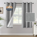 H.VERSAILTEX Chenille Linen Blackout Curtains by HVERSAILTEX