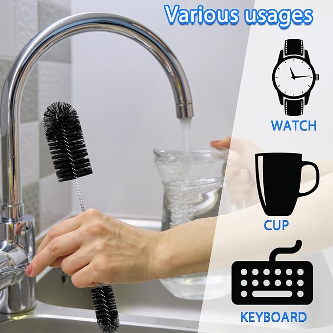 37 Pieces Hummingbird Feeder Cleaning Brush 3 Size Mini Nylon Tube Brushes Set - Image 4