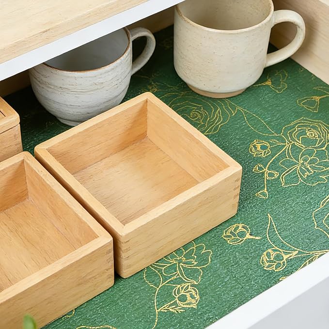 Shelf Liner for Kitchen Cabinets Drawer Liner Non-Adhesive Non-Slip Thickened - Image 7