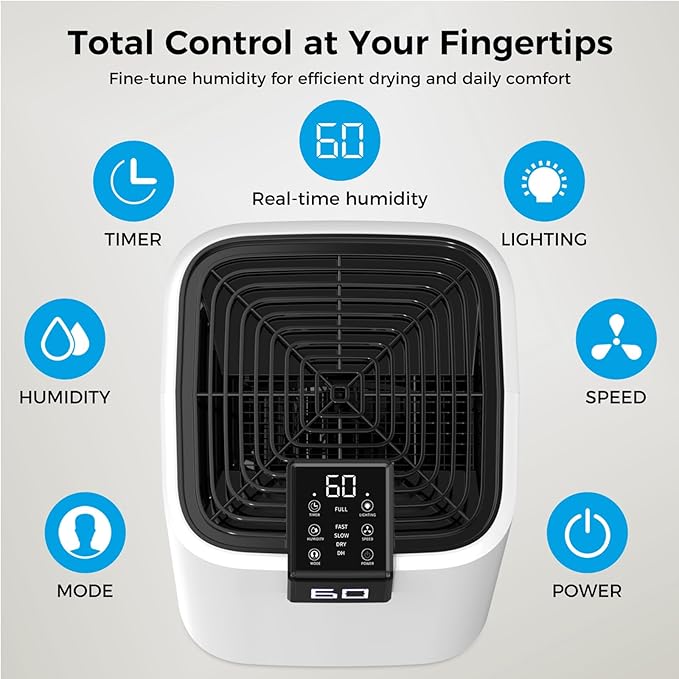 4, 000 Sq. Ft Dehumidifier for Basement, 45 Pint Dehumidifiers for Home - Image 6