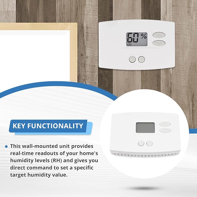 76 Digital Wall Mount Dehumidifier Control Compatible - Image 3