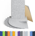 12 Pack Acoustic Panels Self Adhesive Sound Proof Foam, High Density Sound by Amantech