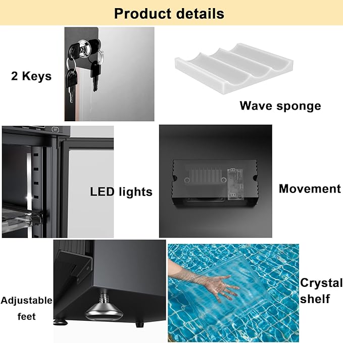 AUTENS 80L Dehumidifying Dry Cabinet Box, Digital Control Noiseless and Energy - Image 5