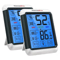 ThermoPro TP55 Digital Indoor Hygrometer Thermometer, 4-Inch by ThermoPro