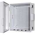 Electrical Junction Box, Ventilated Design, Cable Grommets, Indoor/Outdoor Use by ANIMACYN