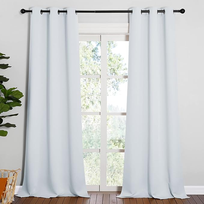 NICETOWN Room Darkening Long Curtain Set by NICETOWN