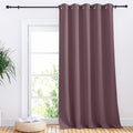 NICETOWN Bedroom Window Blackout Curtain Panel, Dry Rose, 1 Panel, 70 x 95 inch by NICETOWN