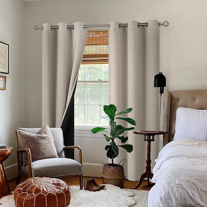 BGment Thermal Insulated 100% Blackout Curtains - Image 2