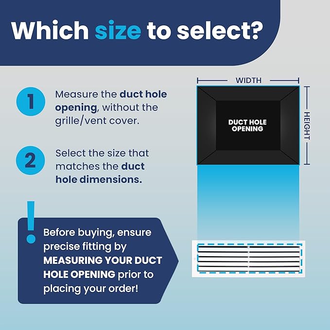 22x6 Inch Air Return Vent Cover Decorative – Premium Aluminum AC Vent Cover - Image 3