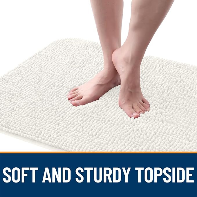 OLANLY Dog Door Mat for Muddy Paws 59x24, Absorbs Moisture and Dirt, Absorbent - Image 4