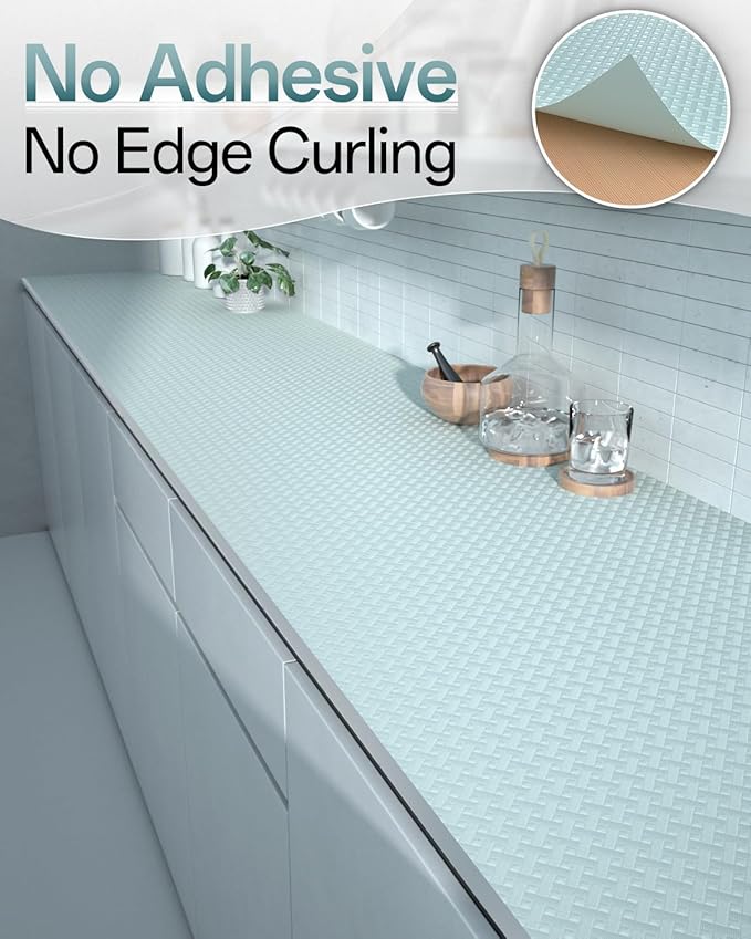 Shelf and Drawer Liner for Kitchen Cabinet, Non-Adhesive 24in x 240in - Image 4
