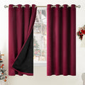 BGment Thermal Insulated 100% Blackout Curtains by BGment