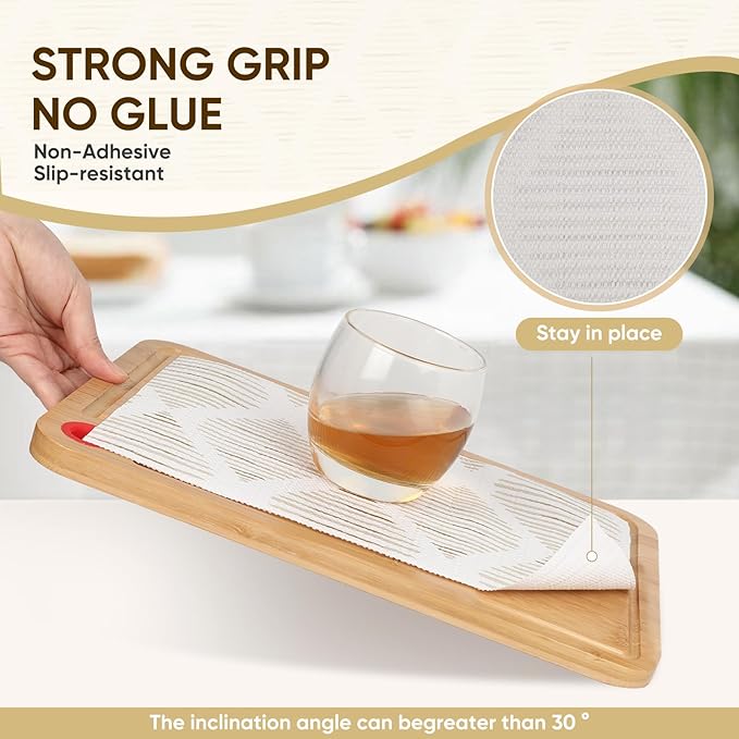 Drawer and Shelf Liner for Kitchen Cabinet, Tool Box Waterproof Non Adhesive - Image 3