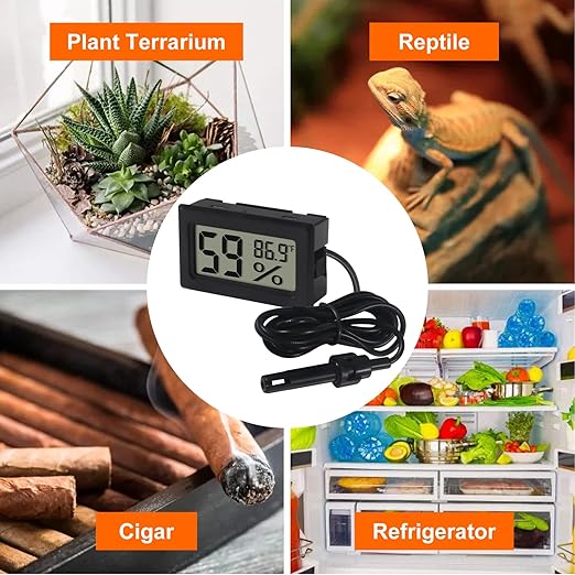 6-Pack Mini Digital Thermometer Hygrometer - Image 6